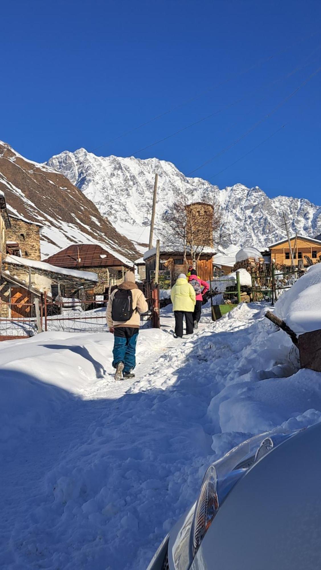 Chvibiani Guesthouse & Bar Ushguli Exterior photo